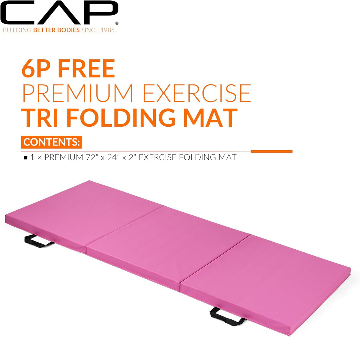 Barbell All Purpose Folding Anti Tear Exercise Training Aerobic Fitness Gym & Gymnastics Balance Mat | Multiple options