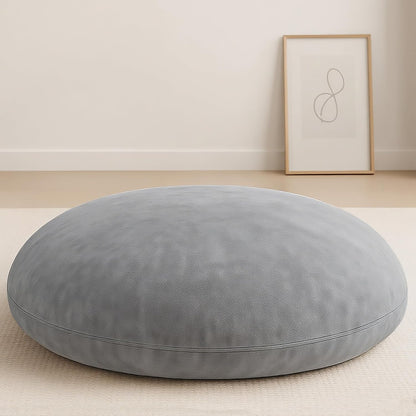 32" Floor Pillow, Large Meditation Cushions for Adults, Grey