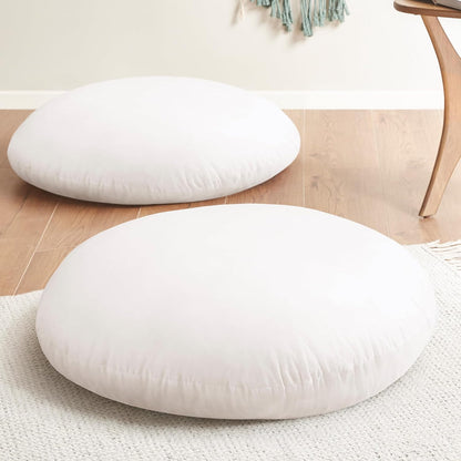 32" Floor Pillow, Large Meditation Cushions for Adults, Grey