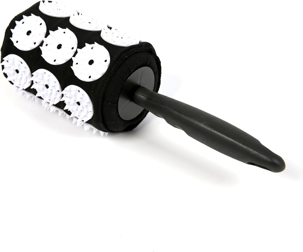 Acupressure Pillow – Original Bon Acupressure Design with 2142 Precision Nails, 15 x 6 x 4", Black