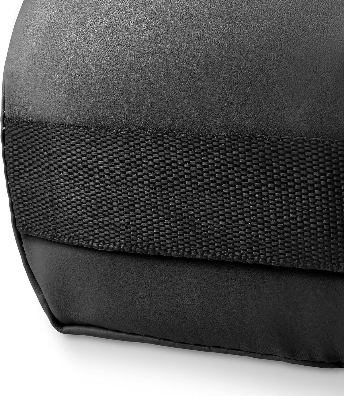 3/4 Jumbo Round Massage Table Bolster Pillow Pad - 26 x 9 x 6-1/4 Inch - Black