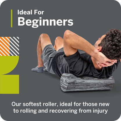 TriggerPoint Foundation Roller - Premium EVA Foam Muscle Recovery and Flexibility Roller, Soft Compression for Injury Prevention, Travel-Friendly, Ideal for Athletes