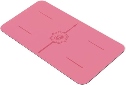 Liforme Yoga Pad - Patented Alignment System, Warrior-like Grip, Non-slip, Eco-friendly, 4.2mm Thick Pad for Knee, Elbow and Hand Support