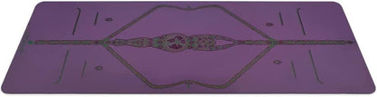 Liforme Printed Yoga Mat Collection - Free Yoga Bag Included - Patented Alignment System, Warrior-like Grip, Non-Slip, Eco-friendly, Sweat-resistant, Long, Wide and Thick for Comfort