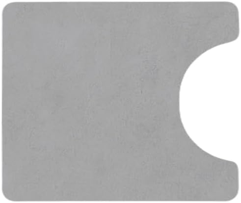 TYUU Bath Mat, Bathroom Rugs Non Slip Washable Thin Absorbent Quick Dry Bath Mat Fits Under Door Bathroom Floor Mat Perfect for Bath, Shower, or Sink 24"x36" Dark Grey