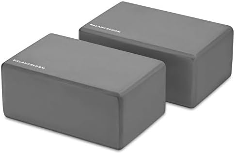 Fitvids Set of 2 High Density Premium - EVA Yoga Blocks, 9"x6"x4" Each