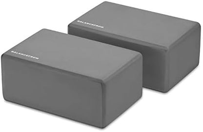 Fitvids Set of 2 High Density Premium - EVA Yoga Blocks, 9"x6"x4" Each