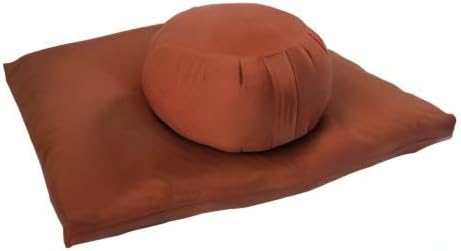 Buckwheat Zafu and Zabuton Meditation Cushion Set (2pc)
