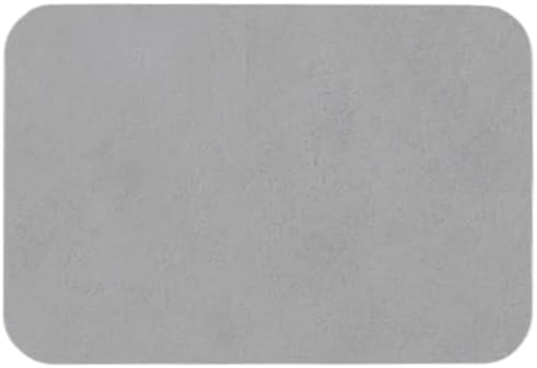 TYUU Bath Mat, Bathroom Rugs Non Slip Washable Thin Absorbent Quick Dry Bath Mat Fits Under Door Bathroom Floor Mat Perfect for Bath, Shower, or Sink 24"x36" Dark Grey