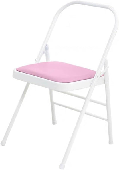 Backless Yoga Chair,Portable Folding Chair for Flexibility and Strength Training,Sturdy Frame,Foldable Design, High Load Capacity,Green-31.5in