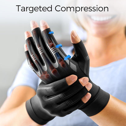 All-Around Compression Arthritis Gloves for Women Men for Pain