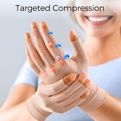 All-Around Compression Arthritis Gloves for Women Men for Pain