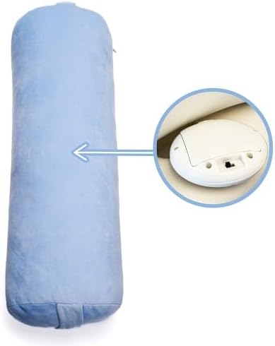 Special Needs Essentials Therapeutic Bolster Pillow - Blue Gray