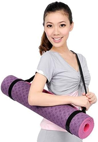 Black Yoga Mat Harness Strap Sling, Yoga Carrying (Just Strap, Not Mat)