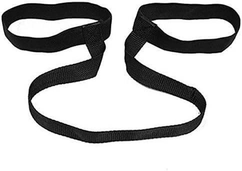 Black Yoga Mat Harness Strap Sling, Yoga Carrying (Just Strap, Not Mat)