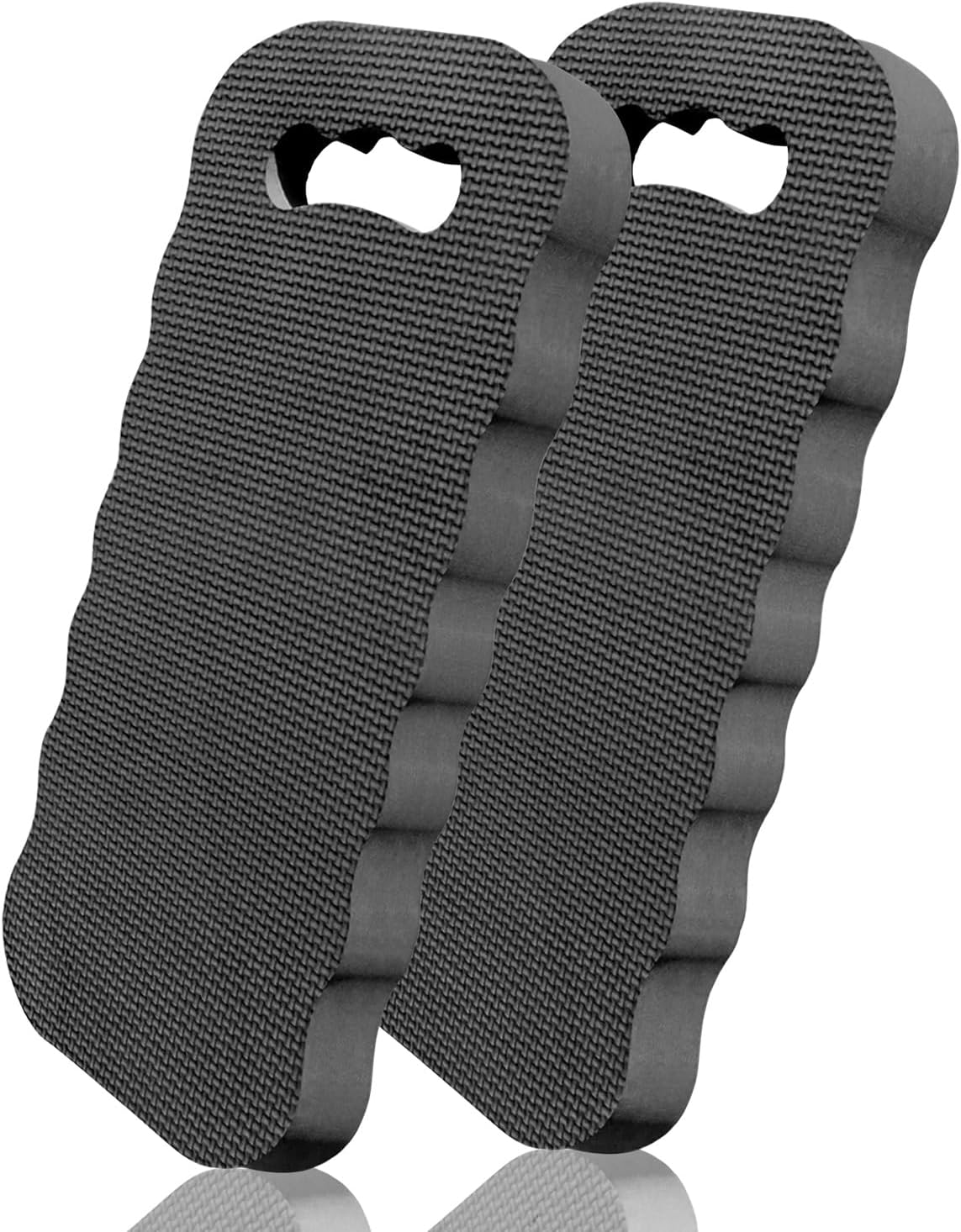 Thick Kneeling Pad 2 Pack, Waterproof,Comfortable Garden Kneeling Pads Stain Resistant, Multi-Functional Kneeler Pad for Gardening, Baby Bath, Yoga, Praying and Exercise (Deep Grey)