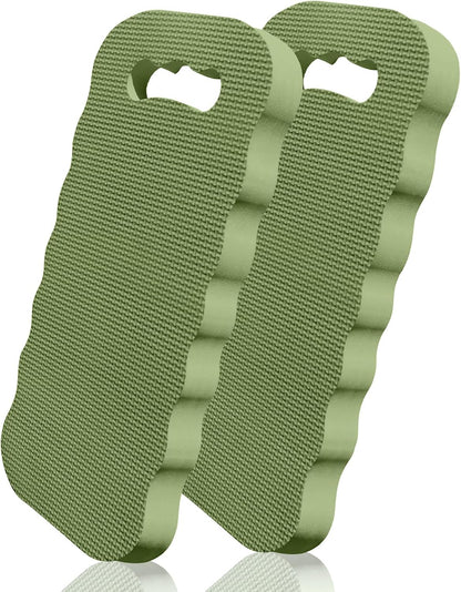 Thick Kneeling Pad 2 Pack, Waterproof,Comfortable Garden Kneeling Pads Stain Resistant, Multi-Functional Kneeler Pad for Gardening, Baby Bath, Yoga, Praying and Exercise (Deep Grey)