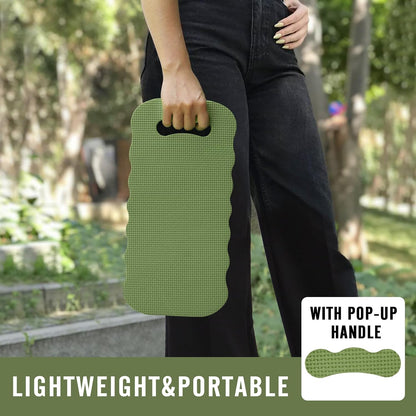 Thick Kneeling Pad 2 Pack, Waterproof,Comfortable Garden Kneeling Pads Stain Resistant, Multi-Functional Kneeler Pad for Gardening, Baby Bath, Yoga, Praying and Exercise (Deep Grey)