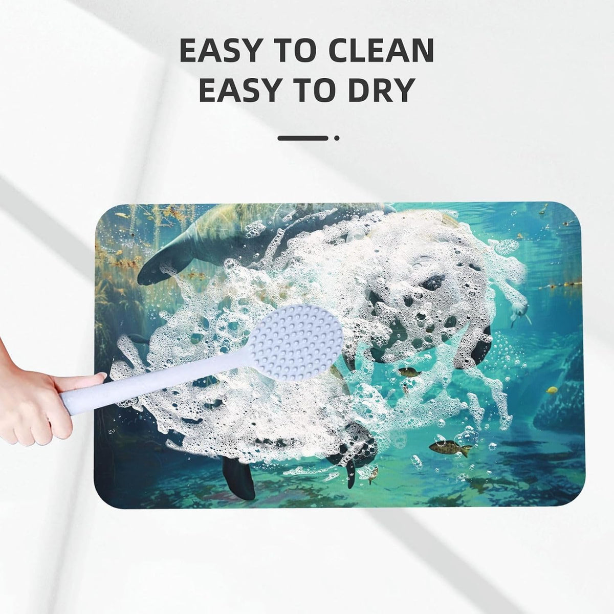 Yoga Meditation Printed Rounded Corner Diatomaceous Doormat 31.5x19.7 Inch Bath Mat Rug Non Slip Shower Floor Mat, Absorbent Bathroom Rugs Mat for Anti Slip Shower Mat, Housewarming Gift