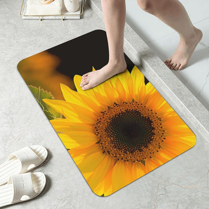 Yoga Meditation Printed Rounded Corner Diatomaceous Doormat 31.5x19.7 Inch Bath Mat Rug Non Slip Shower Floor Mat, Absorbent Bathroom Rugs Mat for Anti Slip Shower Mat, Housewarming Gift