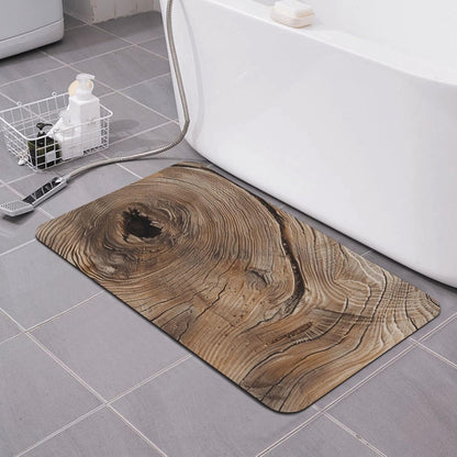 Yoga Meditation Printed Rounded Corner Diatomaceous Doormat 31.5x19.7 Inch Bath Mat Rug Non Slip Shower Floor Mat, Absorbent Bathroom Rugs Mat for Anti Slip Shower Mat, Housewarming Gift