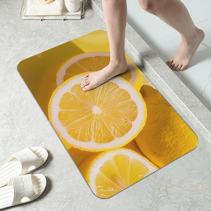 Yoga Meditation Printed Rounded Corner Diatomaceous Doormat 31.5x19.7 Inch Bath Mat Rug Non Slip Shower Floor Mat, Absorbent Bathroom Rugs Mat for Anti Slip Shower Mat, Housewarming Gift