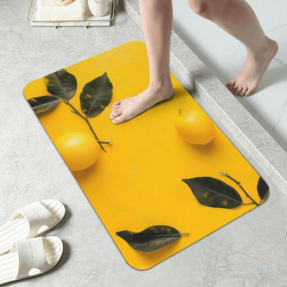 Yoga Meditation Printed Rounded Corner Diatomaceous Doormat 31.5x19.7 Inch Bath Mat Rug Non Slip Shower Floor Mat, Absorbent Bathroom Rugs Mat for Anti Slip Shower Mat, Housewarming Gift