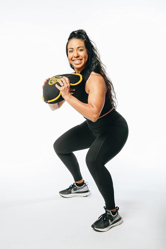 HYPERWEAR SandBell PRO - Empty - No Sand Included - Durable Vibrant Fitness Sandbags Available Sizes 6-70lbs