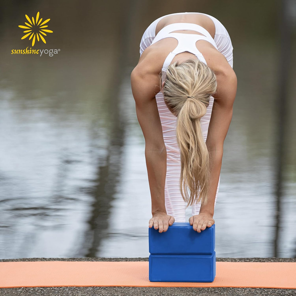 Bulk 4in Foam Yoga Blocks, 10 Pack