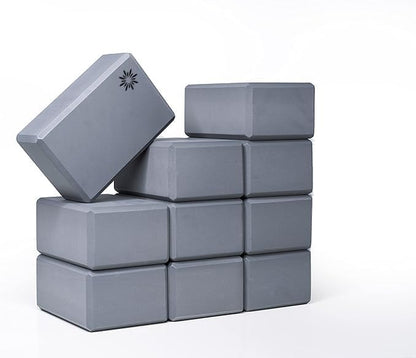 Bulk 4in Foam Yoga Blocks, 10 Pack