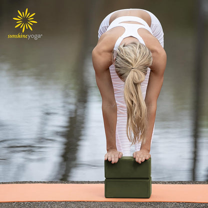 Bulk 4in Foam Yoga Blocks, 10 Pack