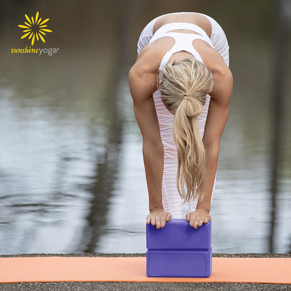 Bulk 4in Foam Yoga Blocks, 10 Pack