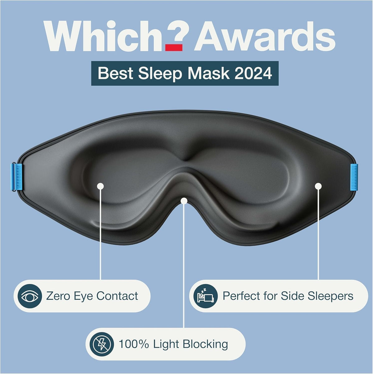 ® Sleep Mask for Men and Women, 3D Blackout Eye Masks for Sleep