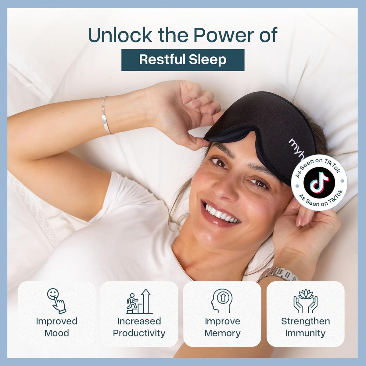 ® Sleep Mask for Men and Women, 3D Blackout Eye Masks for Sleep