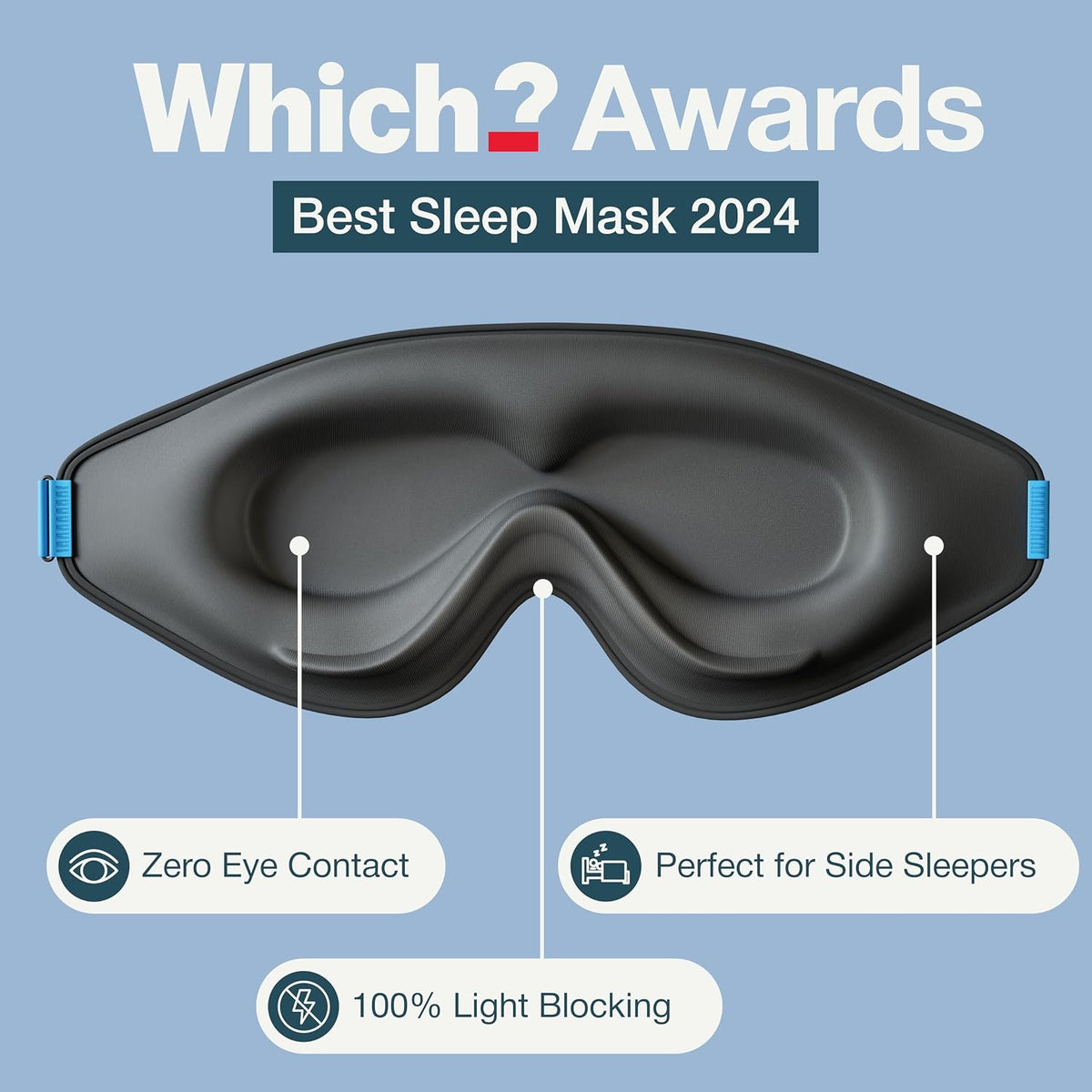 ® Sleep Mask for Men and Women, 3D Blackout Eye Masks for Sleep