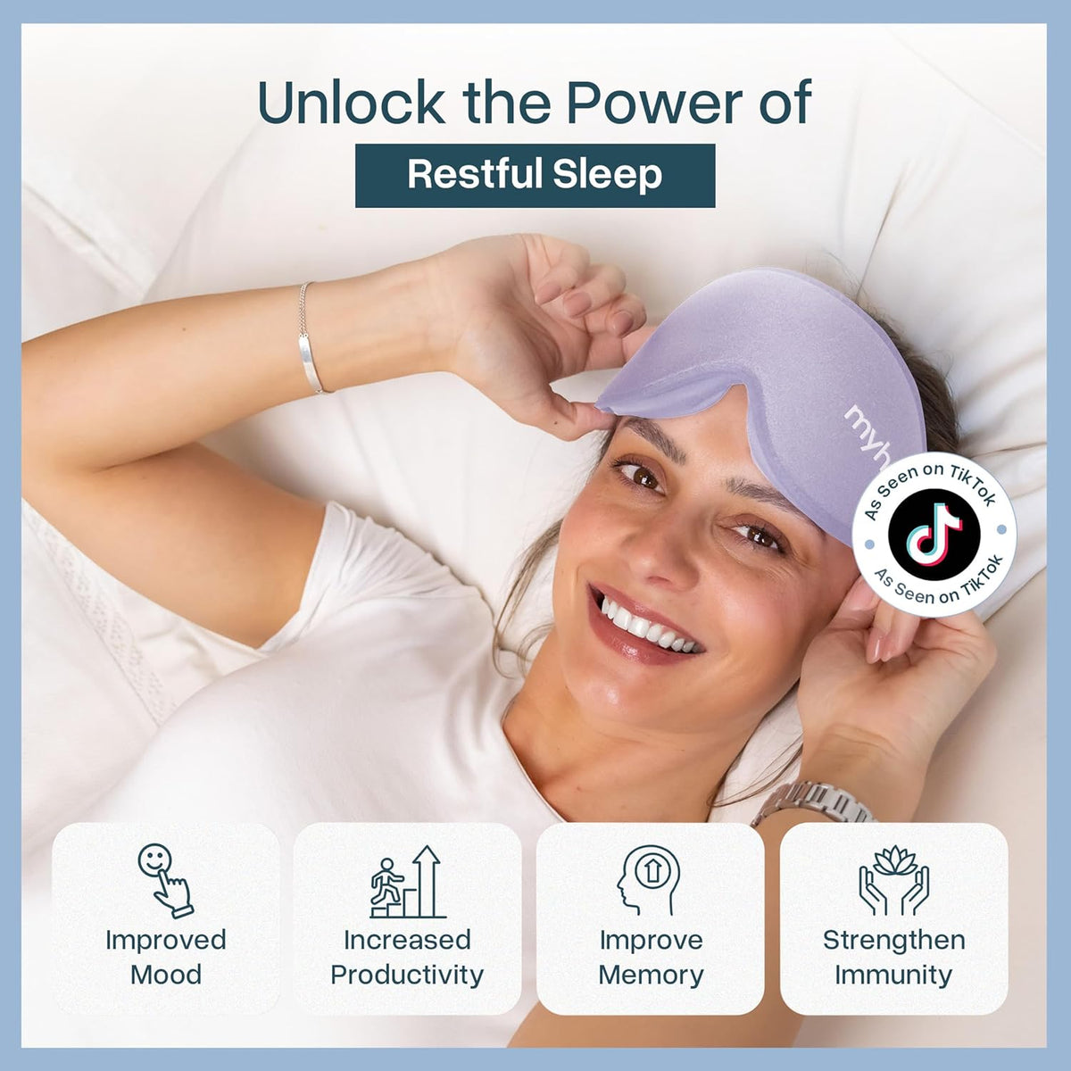 ® Sleep Mask for Men and Women, 3D Blackout Eye Masks for Sleep