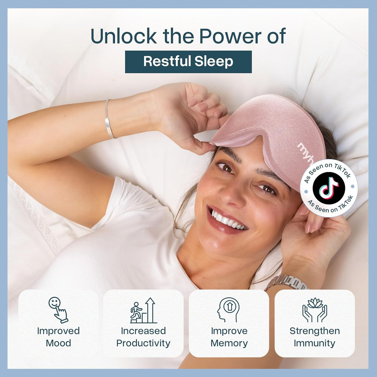® Sleep Mask for Men and Women, 3D Blackout Eye Masks for Sleep