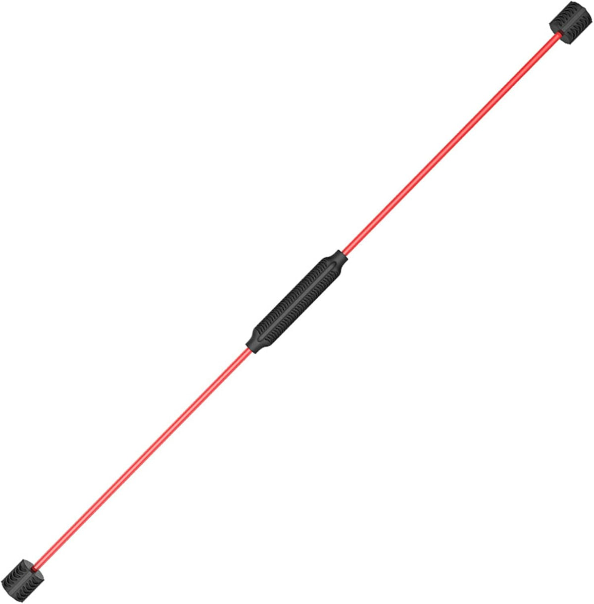 Yoga Starter Set - Flexi Bar, Resistance Band & Shoulder Tube for Elastic Exercise & Training Fitness