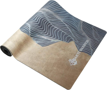 Suede Yoga Mat, Non Slip, 72 x 24 Inch, 3mm Thick