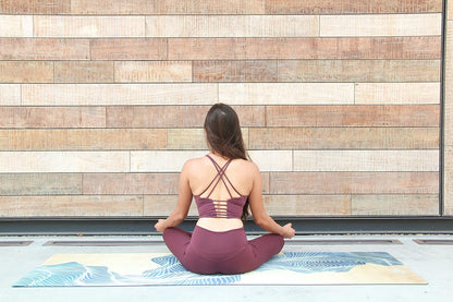 Suede Yoga Mat, Non Slip, 72 x 24 Inch, 3mm Thick