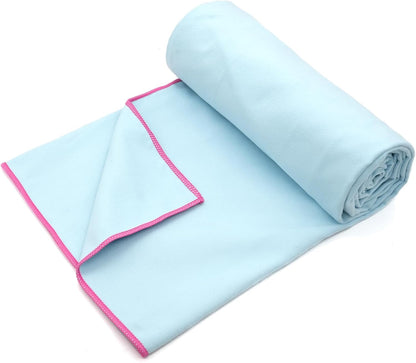 Hot Yoga Mat Towel, Ultra-Absorbent Microfiber 72" x 26.5"
