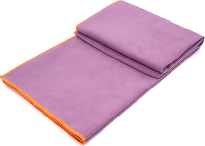 Hot Yoga Mat Towel, Ultra-Absorbent Microfiber 72" x 26.5"