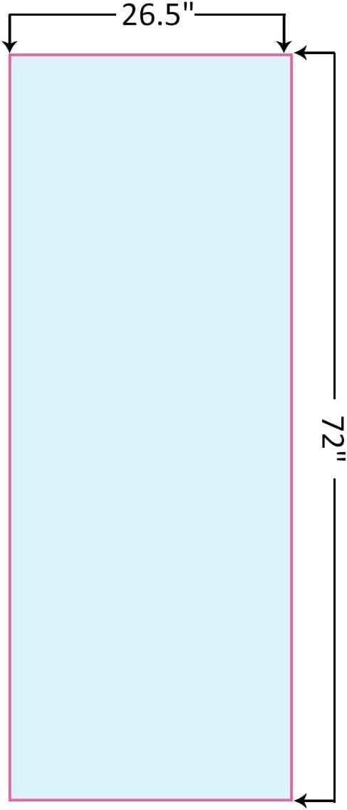 Hot Yoga Mat Towel, Ultra-Absorbent Microfiber 72" x 26.5"