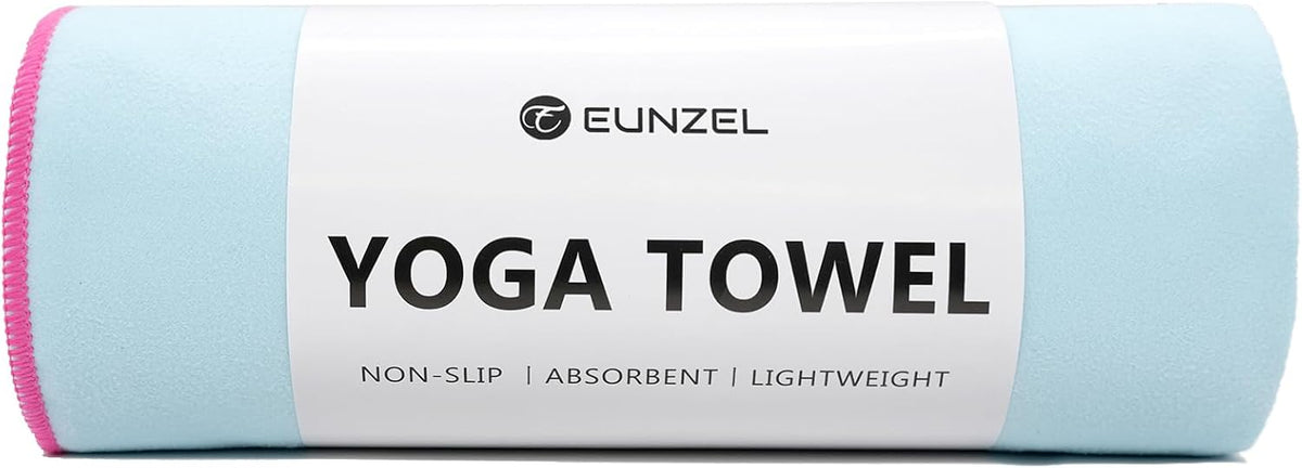 Hot Yoga Mat Towel, Ultra-Absorbent Microfiber 72" x 26.5"
