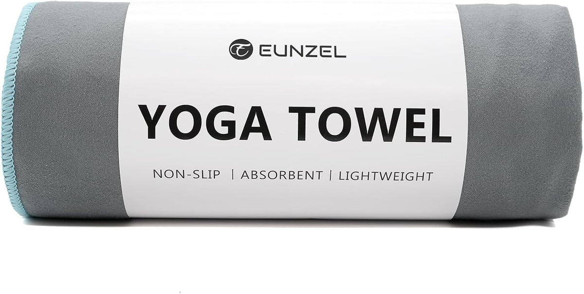 Hot Yoga Mat Towel, Ultra-Absorbent Microfiber 72" x 26.5"
