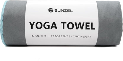 Hot Yoga Mat Towel, Ultra-Absorbent Microfiber 72" x 26.5"