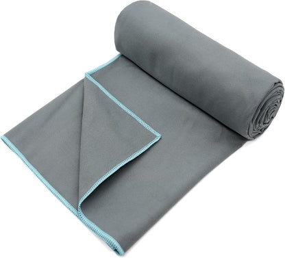Hot Yoga Mat Towel, Ultra-Absorbent Microfiber 72" x 26.5"