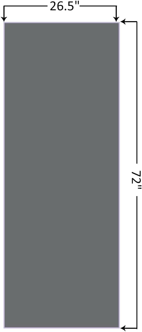 Hot Yoga Mat Towel, Ultra-Absorbent Microfiber 72" x 26.5"