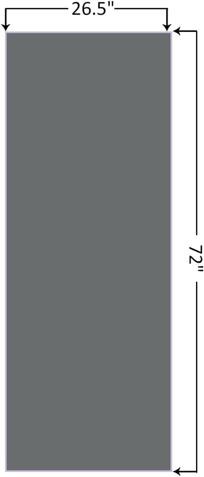 Hot Yoga Mat Towel, Ultra-Absorbent Microfiber 72" x 26.5"
