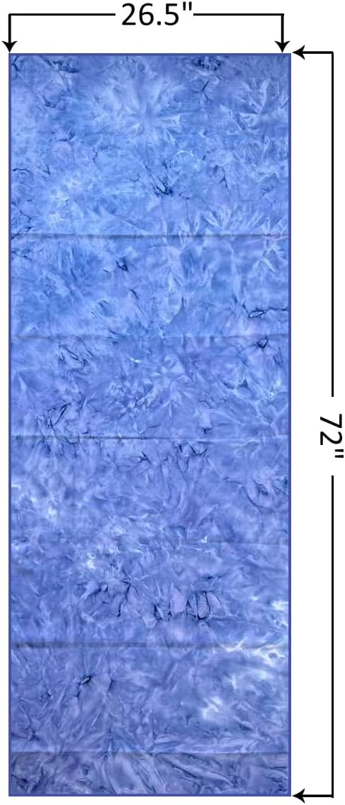 Hot Yoga Mat Towel, Ultra-Absorbent Microfiber 72" x 26.5"